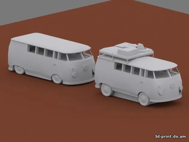 3D-модель "Шкатулка VW T1"