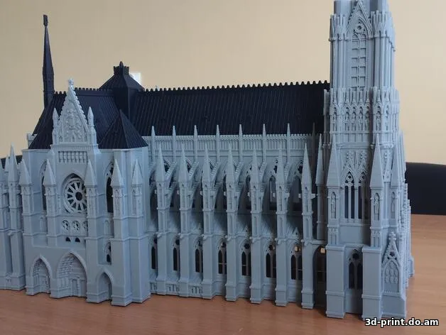 3D-модель "Реймсский собор" 3D-модель "Реймсский собор"