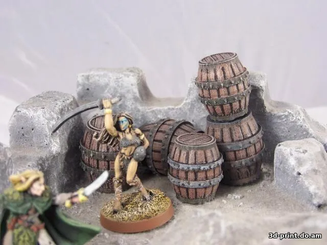 3D-модель "Бочка"