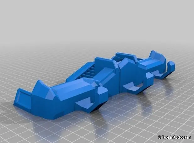 3D-модель "Вешалка для ключей, под видом передка от кадилака"