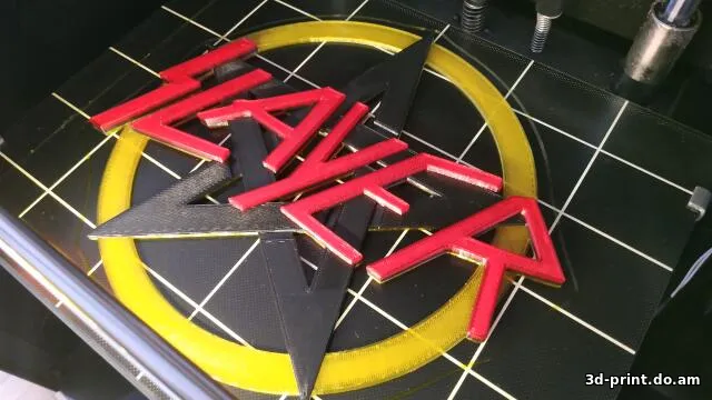 3D-логотип "SLAYER"