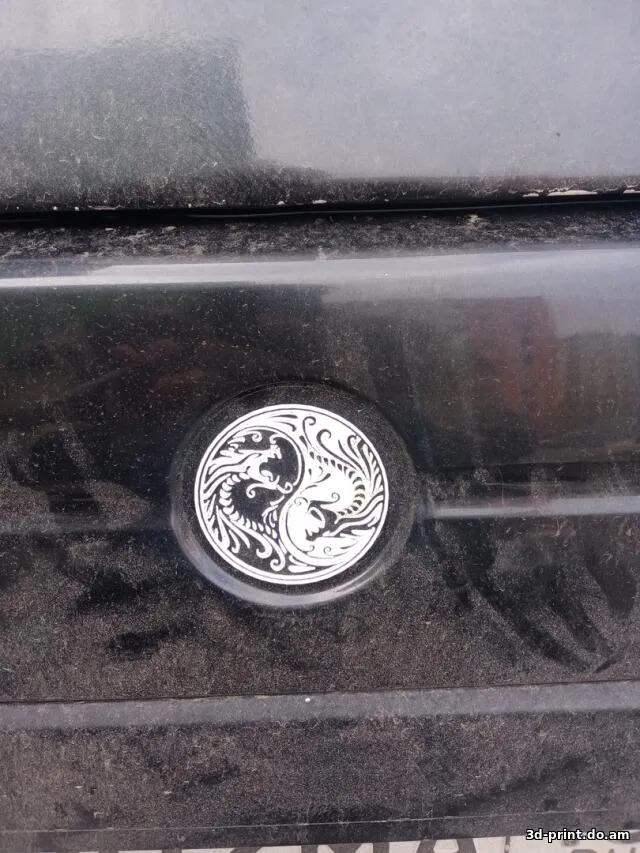 3D-логотип "SsangYong"