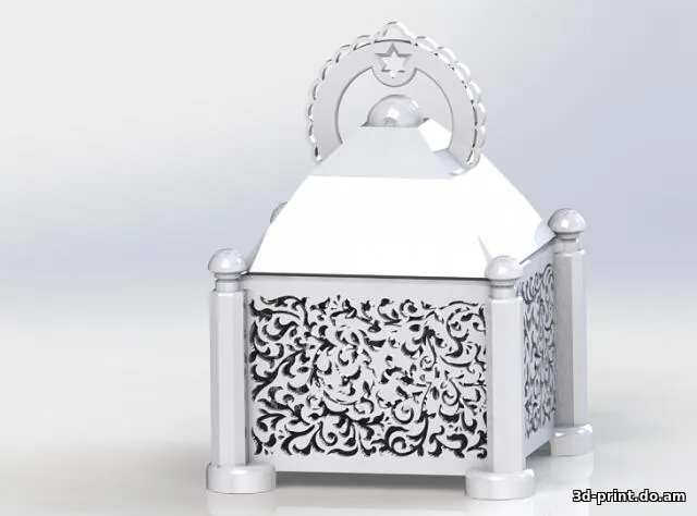 3D-модель "Резная Шкатулка"