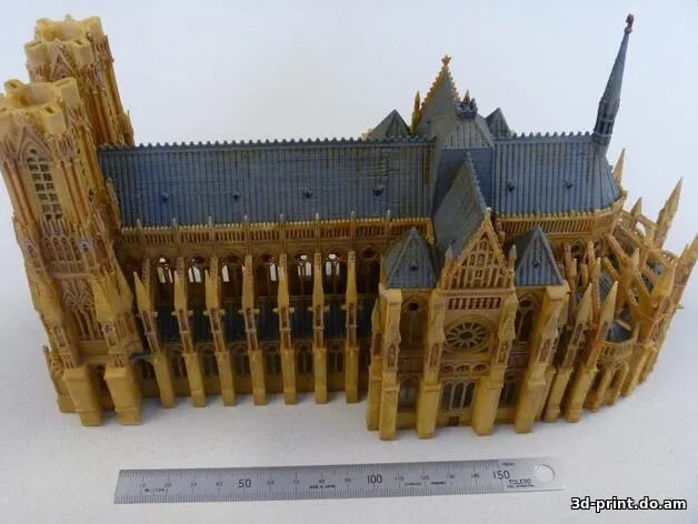 3D-модель "Реймсский собор" 3D-модель "Реймсский собор"