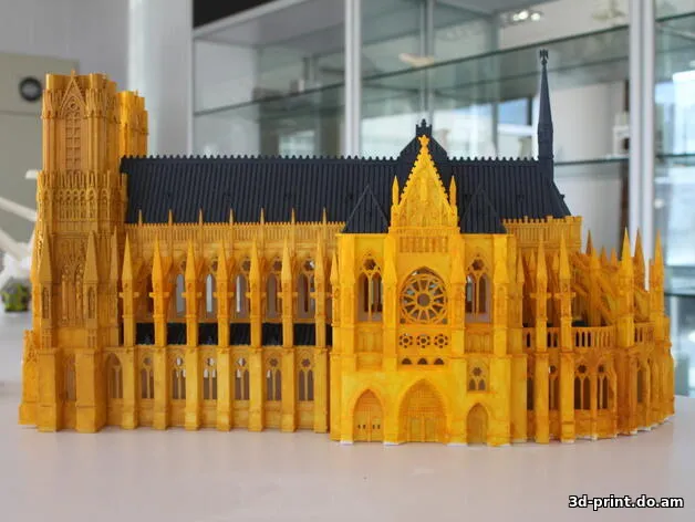 3D-модель "Реймсский собор"