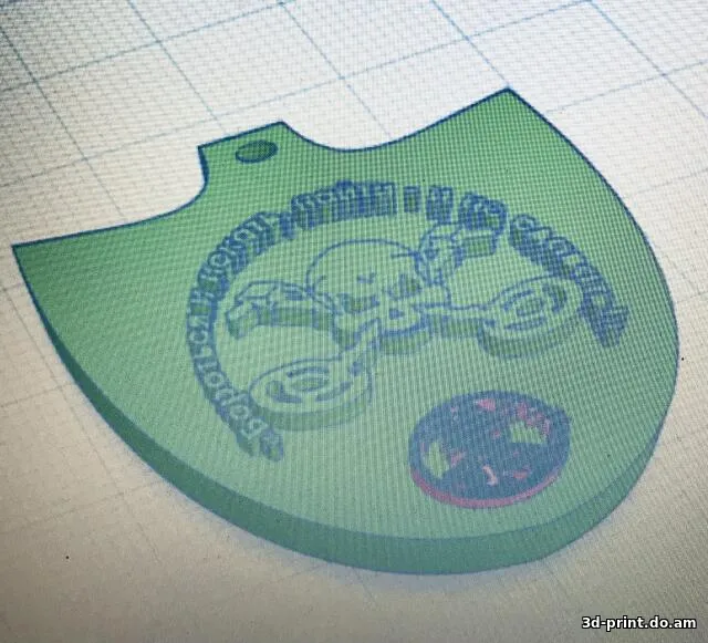 3D-логотип "Чёрного копателя"