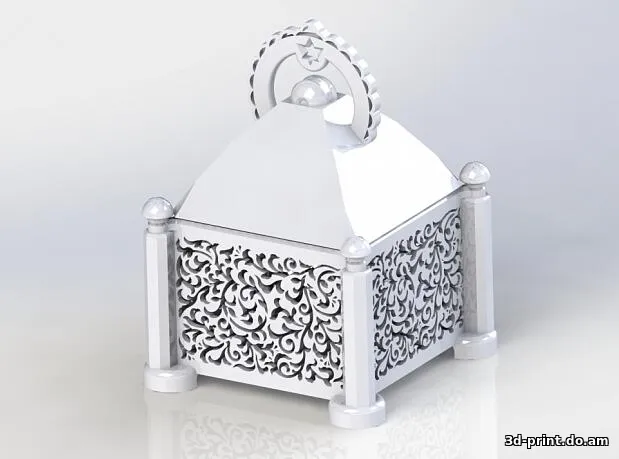 3D-модель "Резная Шкатулка"