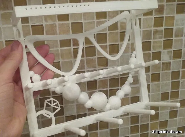 3D-модель "Вешалка для очков, серег, колец и браслетов"