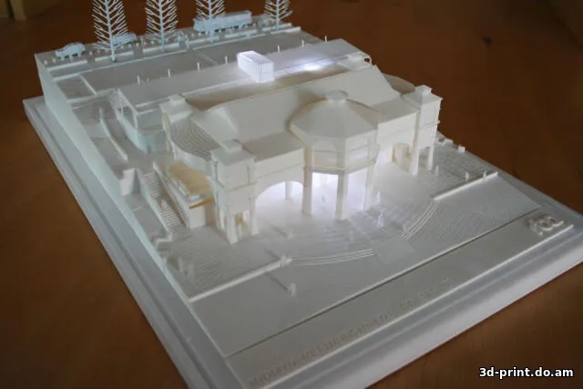 3D-модель "Макет здания"