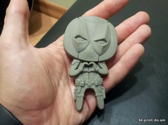 3D-модель "Deadpool" 3D-модель "Deadpool"