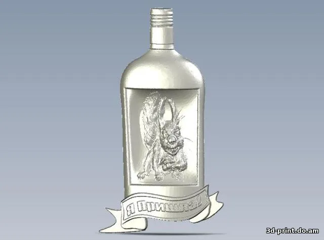 3D-модель "Белочка пришла"