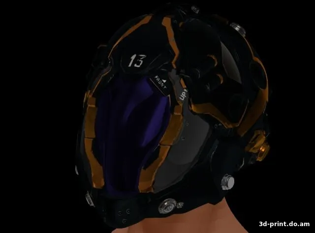3D-модель "Шлем R1"