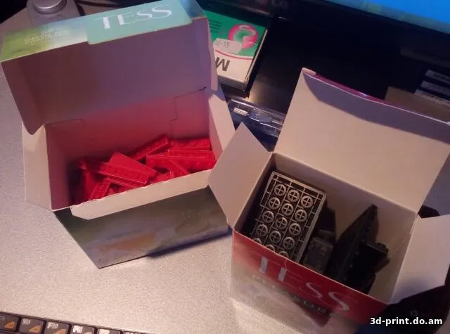 3D-модель "Кубики LEGO (набор №2 - 26 кубиков)"