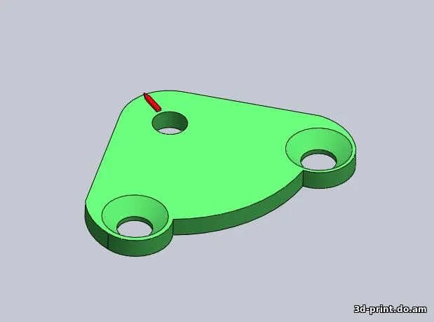 3D-модель "Корпус домкрата"