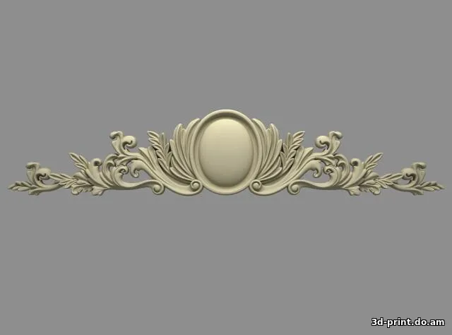 3D-модель "Декоративная панель для двери"