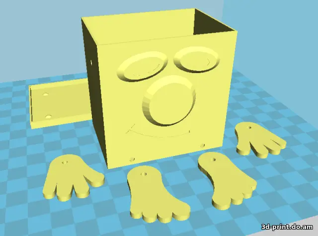 3D-модель "Горшок для цветов"