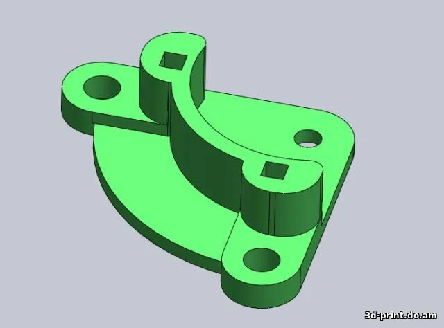 3D-модель "Корпус домкрата"