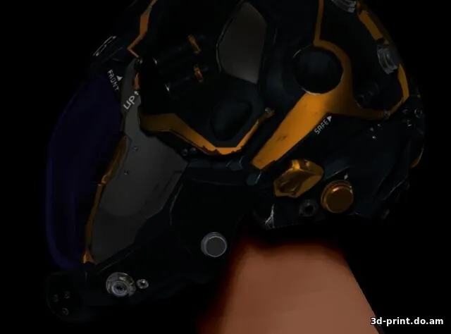 3D-модель "Шлем R1"