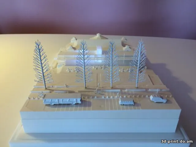 3D-модель "Макет здания"