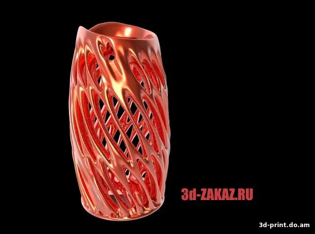 3D-модель "Ваза" в стиле вороной