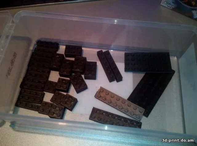 3D-модель "Кубики LEGO (набор №1 - 62 кубика)"