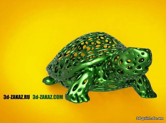 3D-модель "Черепашка / Hungry Turtle" в стиле вороной