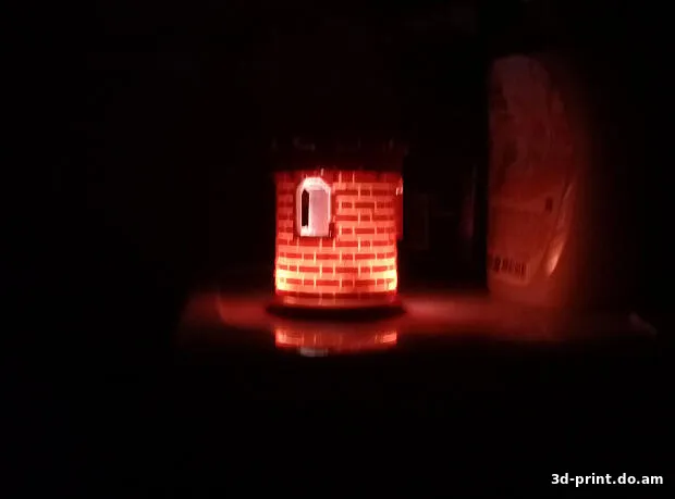 3D-модель "Башня ночник" 3D-модель "Башня ночник"