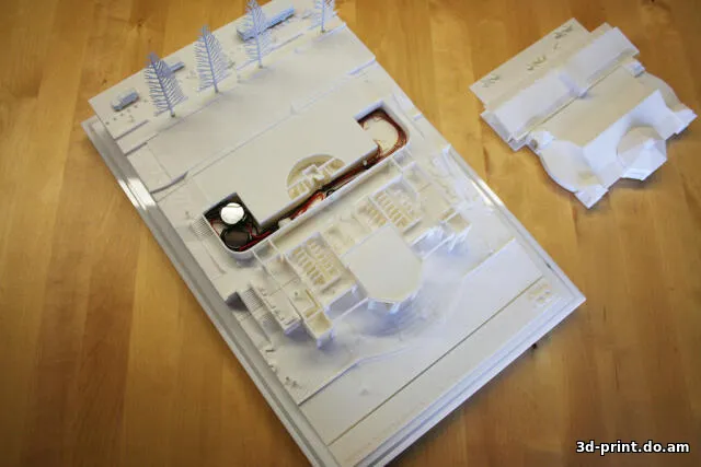 3D-модель "Макет здания"