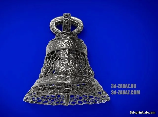 3D-модель "Silver bell / Колокол" в стиле вороной