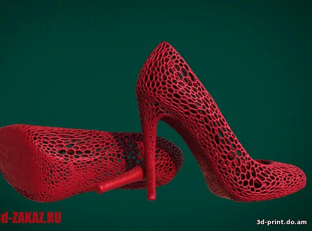 3D-модель "Туфли" в стиле вороной