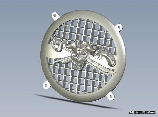 3D-модель "Крышка для компа в куре меняем размер"