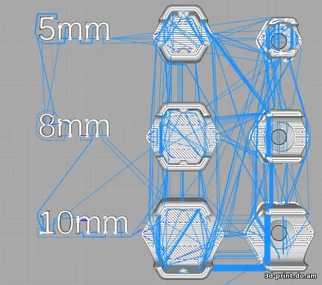 3D-модель "Сable clips / Крепеж кабеля" 3D-модель "Сable clips / Крепеж кабеля"