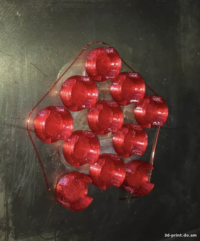 3D-модель "Сable clips / Крепеж кабеля" 3D-модель "Сable clips / Крепеж кабеля"