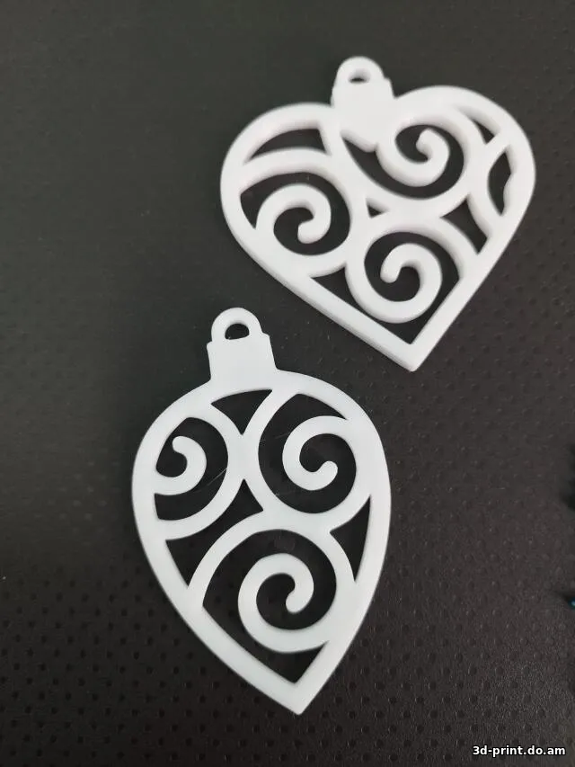 3D-модель "Новогодние украшения"