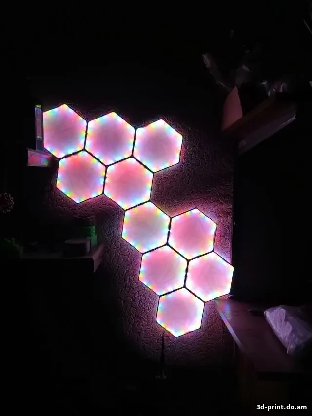 3D-модель "Гексагональный ночник"