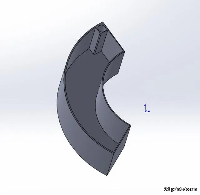 3D-модель "Коробочка под катушку от пластика"