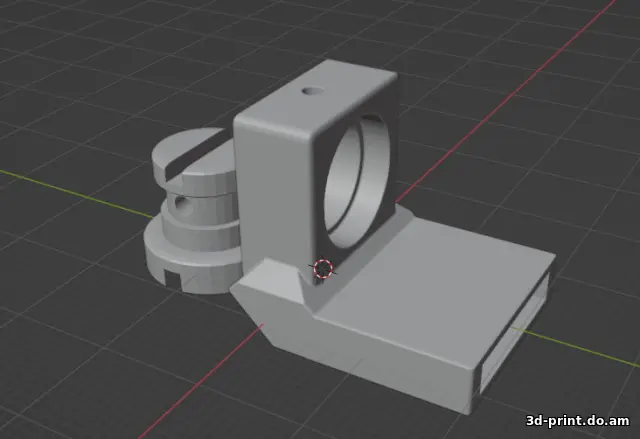 3D-модель "Натяжитель лески для рулонных штор"