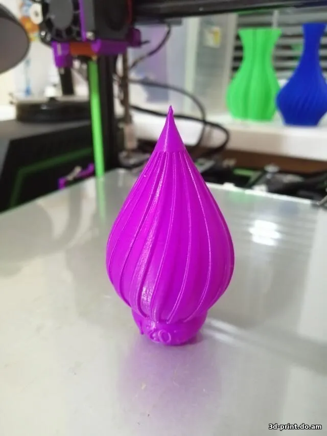 3D-модель "Елочная игрушка - конусная шишка 2"