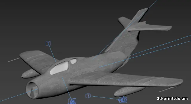 3D-модель "Пак STL моделей транспорта #1"