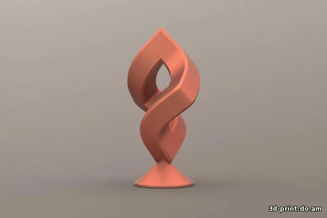 3D-модель "Геометрическая скульптура_3" 3D-модель "Геометрическая скульптура_3"