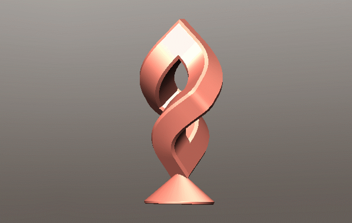 3D-модель "Геометрическая скульптура_3"