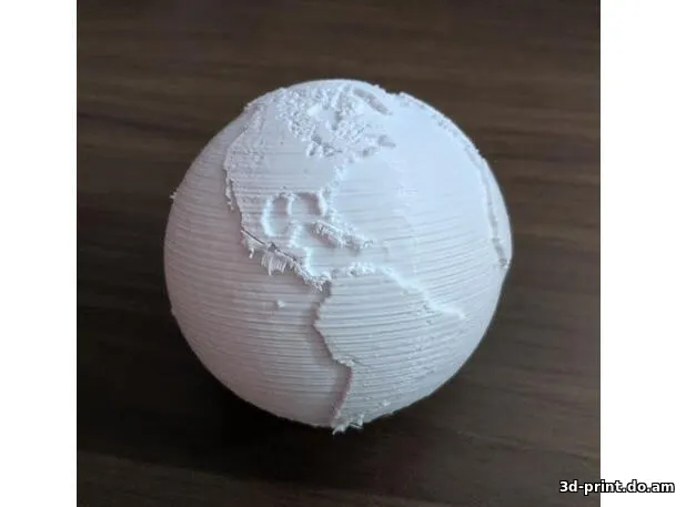 3D-модель "Лампа Земля"