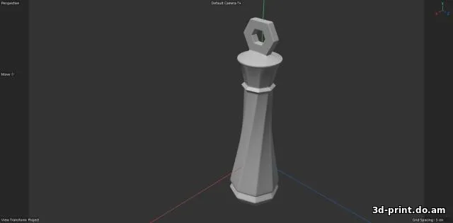 3D-модель "Шахматные фигуры" 3D-модель "Шахматные фигуры"