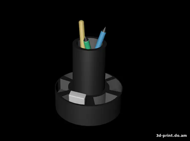 3D-модель "Карандашница простая"