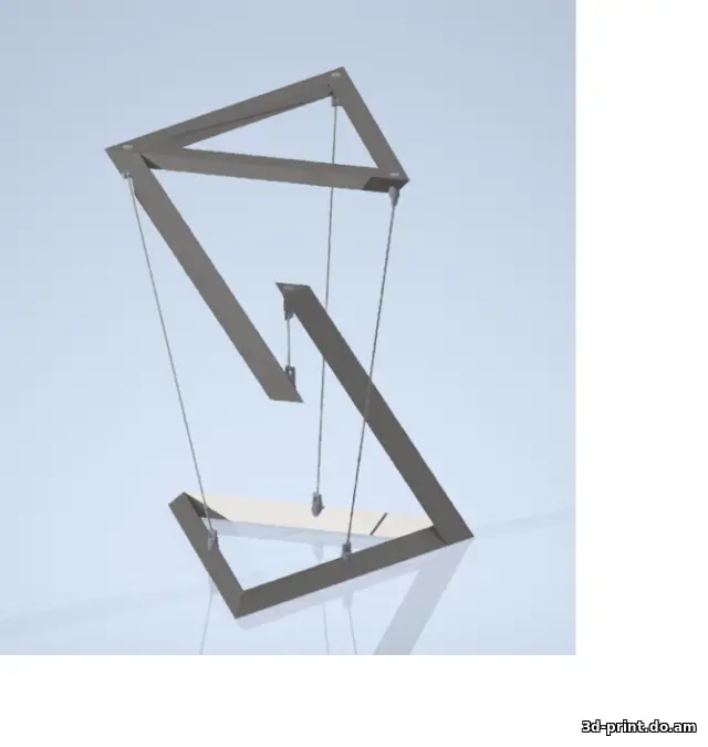 3D-модель "Tensegrity сувенир"
