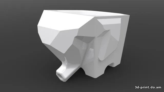 3D-модель "Стакан Слоник"