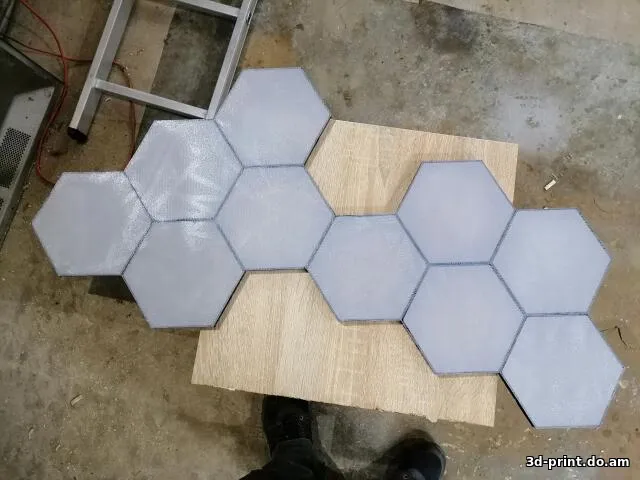 3D-модель "Гексагональный ночник"