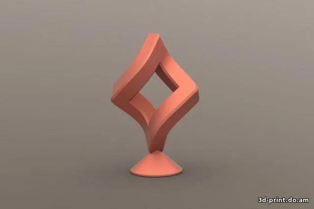 3D-модель "Геометрическая скульптура_3" 3D-модель "Геометрическая скульптура_3"