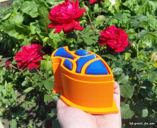 3D-модель "Кристальная шкатулка"