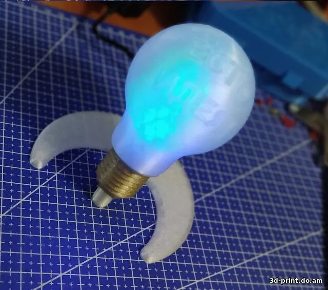 3D-модель "Сувенирный светильник "Есть идея!""